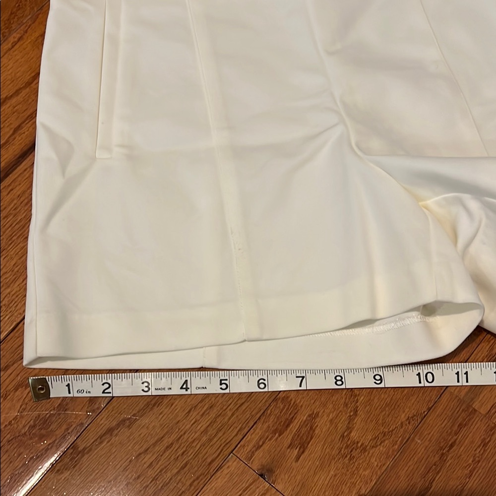 Women's White Shorts - Picture 10 of 10